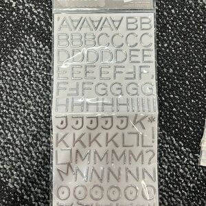 American Crafts Thickers Hardcover Silver